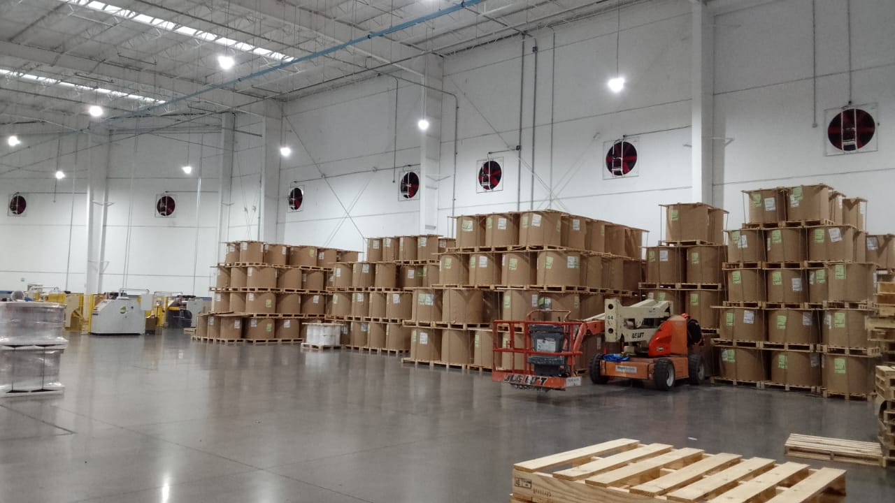 ventiladores hvls industriales monterrey